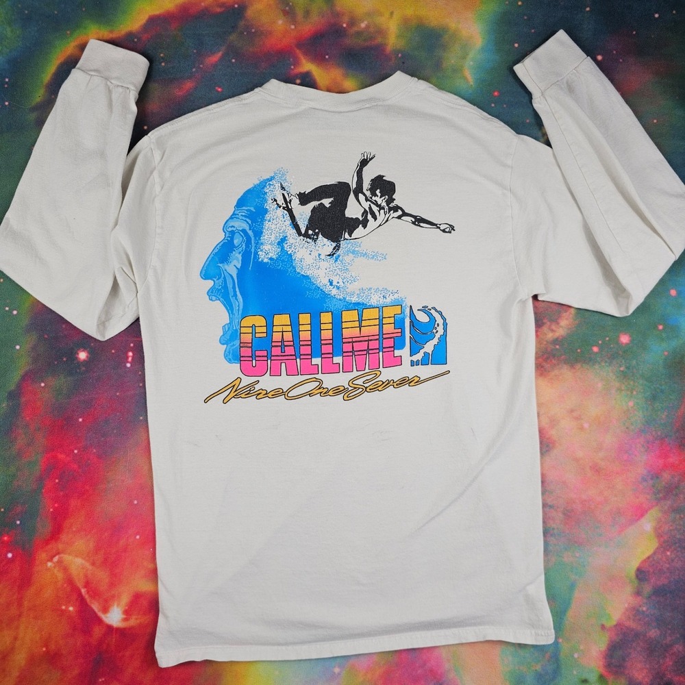NineOneSeven‎ Long Sleeve T-Shirt Graphic Skater Surf Streetwear Tee